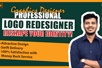 redesign modify and correct logo
