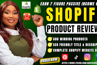 upload or add winning dropshipping products to shopify store, shopify reviews