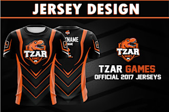 design a sublimation jersey, esports jersey, sports jersey and gaming jersey