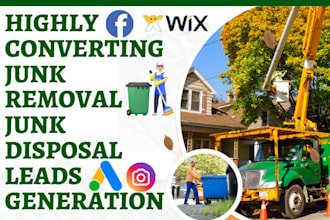 generate junk removal leads cleaning leads snow removal leads dumpster leads