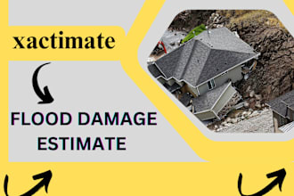 do xactimate estimate for flood damage