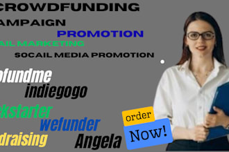 promote your  fundraising campaign to 300k real and active backers