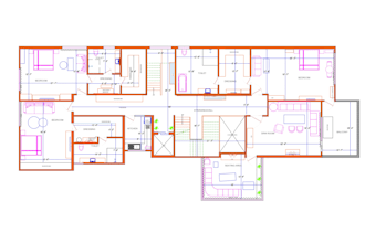 be your draftsman for house 2d floor plans and commercial architecture