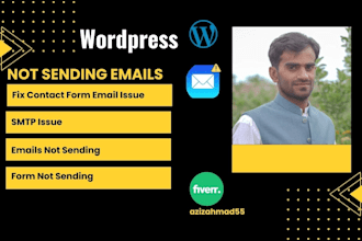 fix email issue, wordpress SMTP, popup, configure wp gmail