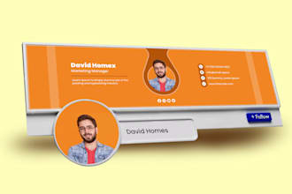 enhance your profile with professional linkedin banners, headers, covers, posts