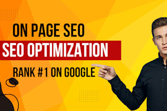 do complete onpage SEO and technical optimization of your website