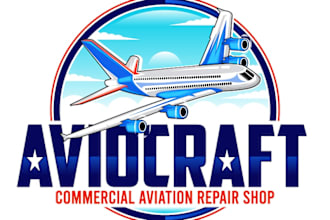 design luxury airplane logo