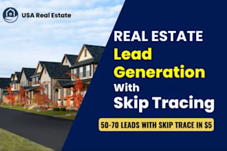 do lead generation with skip tracing for motivated sellers, active cash buyers