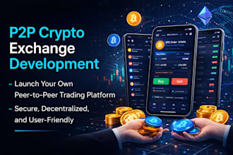 develop a secure p2p crypto exchange platform