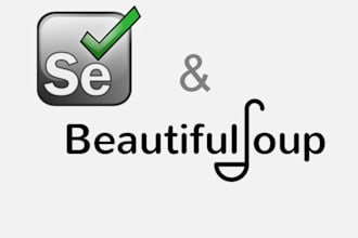 do python automation with selenium and beautiful soup