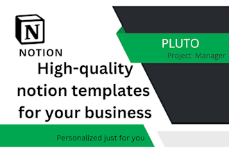 notion virtual assistant monday crm workspace template setup, notion consultant