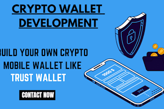 build a secure crypto wallet, trust wallet, blockchain wallet app