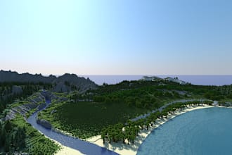 create a custom minecraft world painter survival map for you