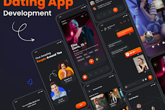 build online ai dating app, social media app, match making app, tinder, bumble