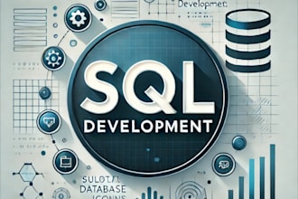 build custom database and queries for sql server mysql oracle