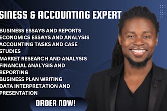 do business, economics and accounting essays, tasks and case studies