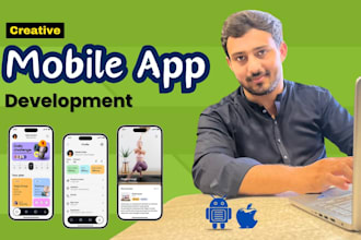 develop a mobile app through java using android studio