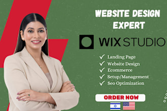 design or redesign your wix studio website using wix studio editor x wix studio