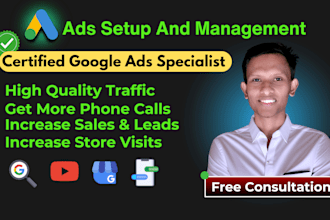optimize google ads manager ppc campaign setup local search