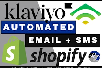 setup advanced klaviyo email marketing flows for shopify dropshipping store