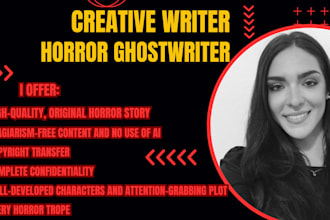 ghostwrite or rewrite scary horror story