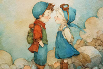 draw kid book illustrations