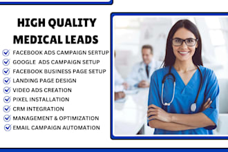 generate medical leads medical spa leads pharmacy leads hospital leads