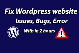 fix wordpress issues, critical error, 404 error, elementor fix woocommerce bug
