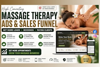 generate massage therapy leads medical spa leads massage therapy sales funnel