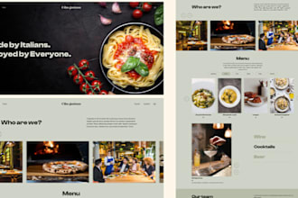 design food truck website food website catering website restaurant website
