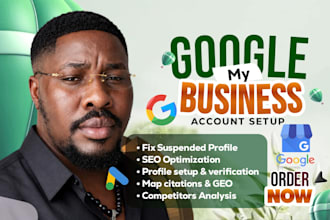 setup google my business, optimize gmb, reinstate gmb, gmb profile verification