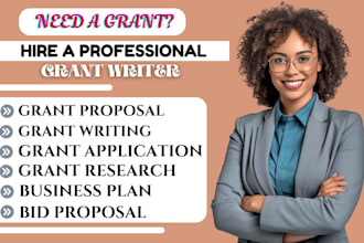 do grant writing, grant proposals, grant research for non profit and UK tender