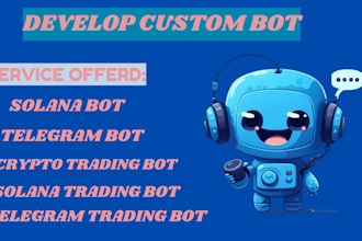 create trading bot, solana bot, crypt bot, telegram bot, telegram trading bot