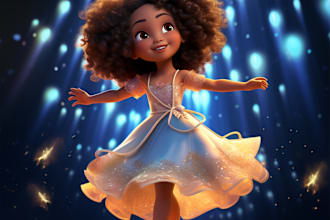 african american children book illustration and children story book illustrator