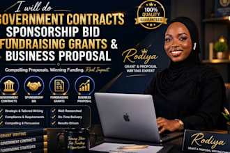 do government contracts sponsorship bid fundraising grants and business proposal