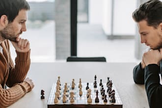your chess coach and give you quality chess lessons