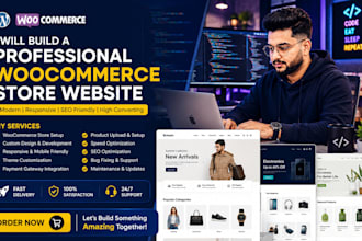 build a professional woocommerce website