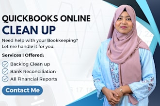 do quickbooks clean up and bookkeeping