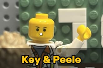 recreate movie clips, videos, and sketches with lego stop motion