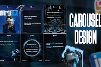 design creative instagram carousel for your instagram