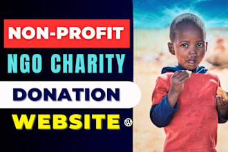 create a nonprofit ngo charity website