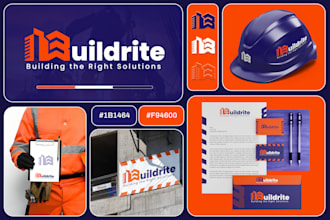 do business logo design and brand identity with brand style guide