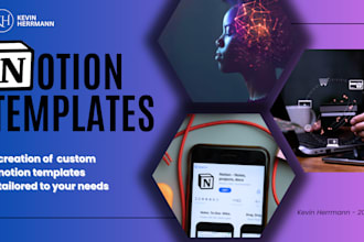 create custom notion templates for your needs