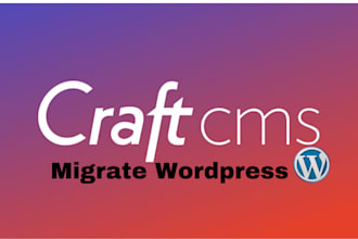 build craft cms website, ghost cms, clone, migrate wordpress website