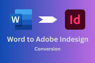 do accurate word to indesign conversion