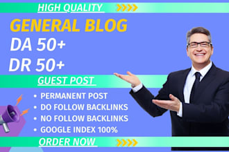 do HQ guest post with permanent dofollow backlinks