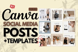 create viral instagram quote posts and canva templates for your brand