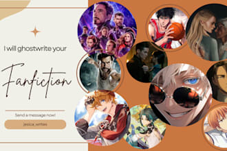 ghostwrite a fanfiction story for you
