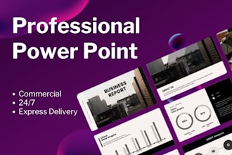 design or redesign a professional powerpoint presentation