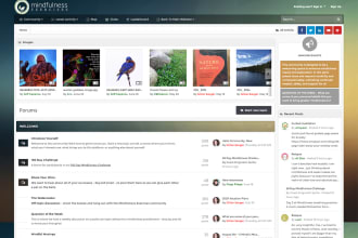build a forum website